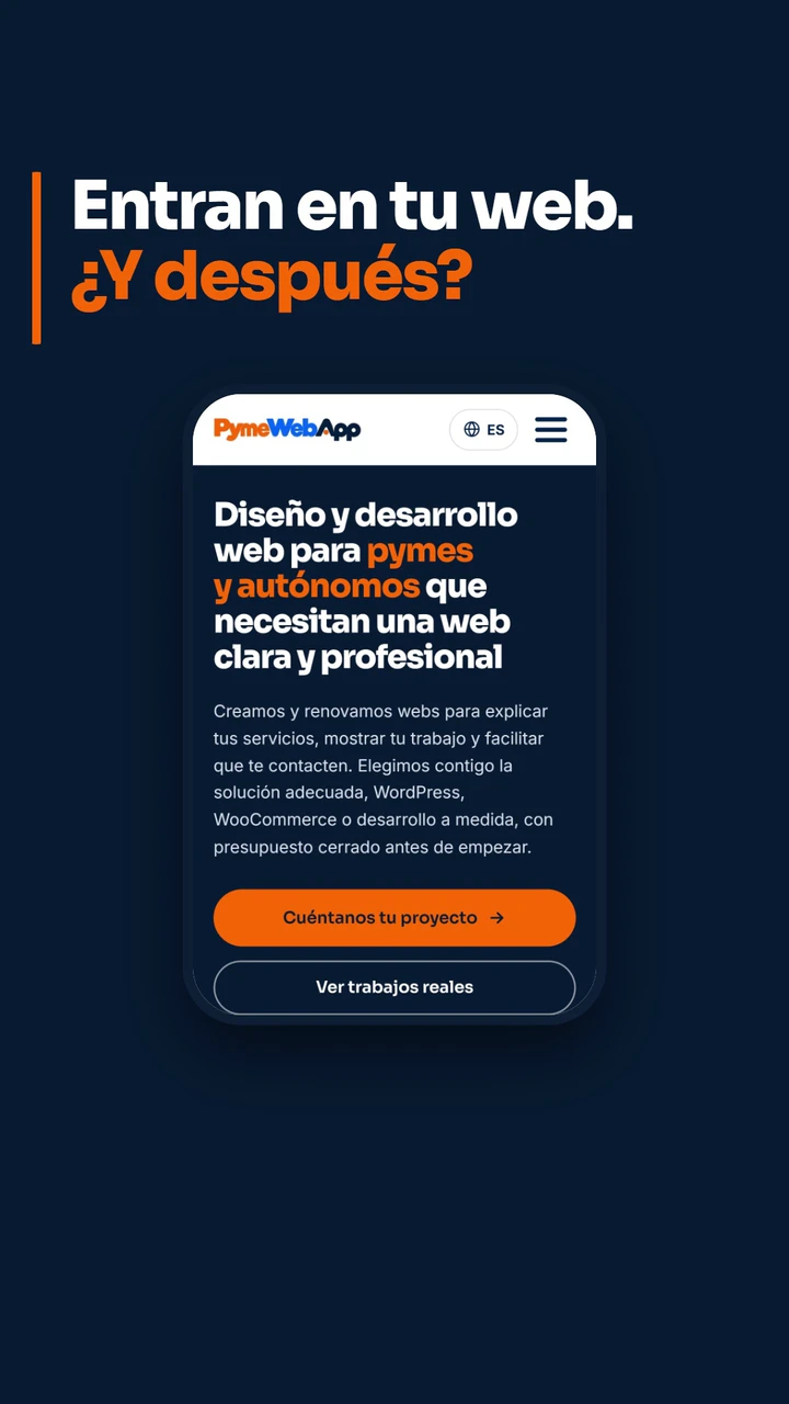 Fotograma del vídeo: Tu web recibe visitas. ¿Por qué no te escriben?